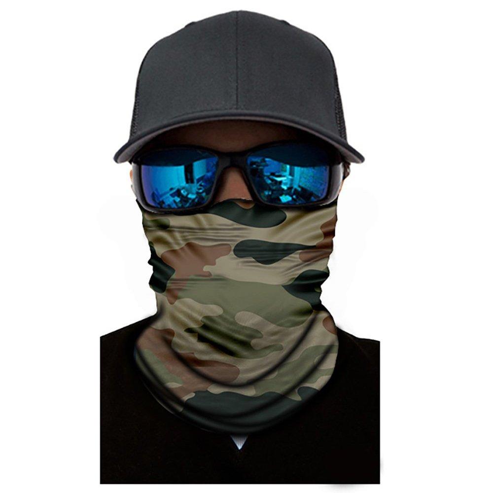 Image of Dehnbarer Nackenwärmer - Tarnmuster Unisex ONE SIZE