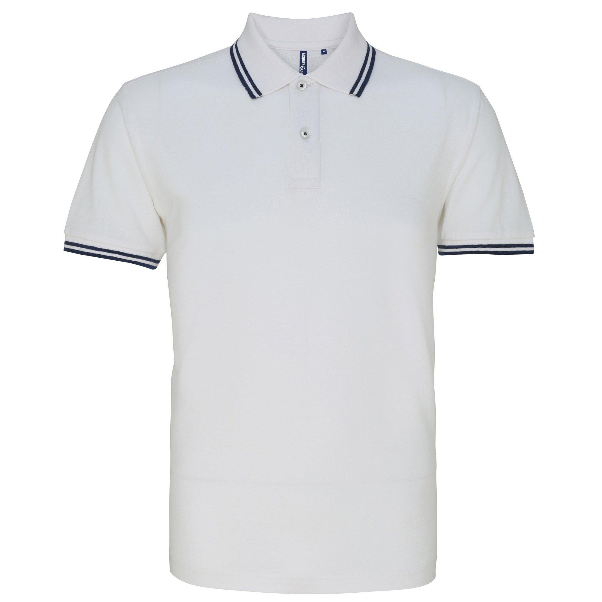 Image of Poloshirt, Kurzärmlig Herren Weiss M