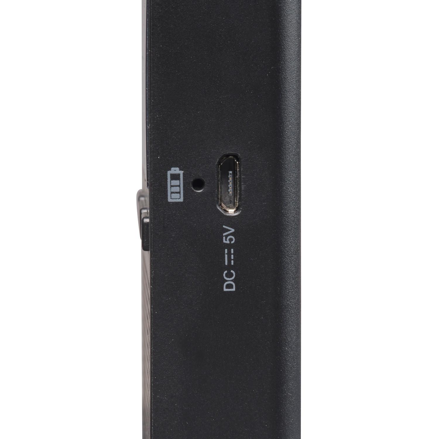 DENVER  Tragbares DAB+/UKW-Radio mit integriertem Lautsprecher 