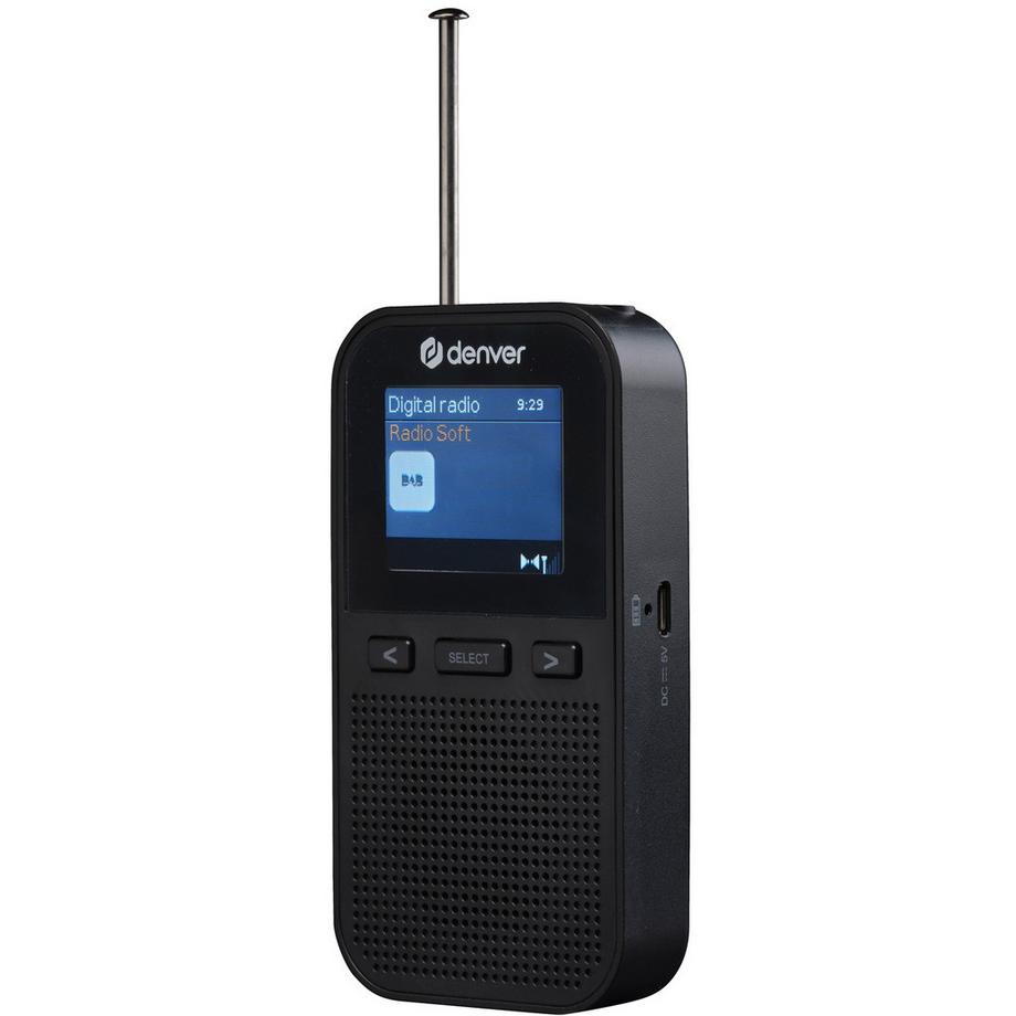 Radio portable DAB+/FM avec haut-parleur intégré