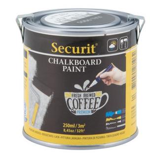 SECURIT SECURIT Acryl-Kreidetafellack 250ml PNT-BL-SM schwarz  
