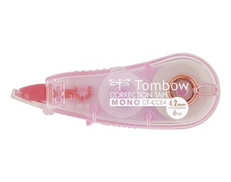 Tombow TOMBOW Korrekturroller 4,2mm CTCCE4PKB MONO Micro, rosa  