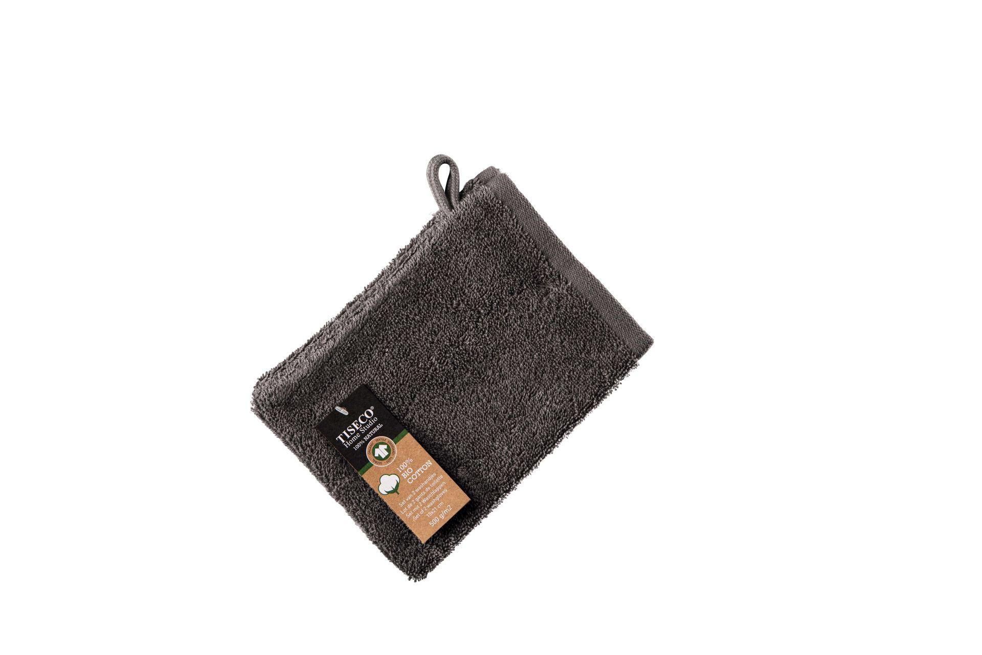 Tiseco Waschhandschuh EDEN - 2er Set  