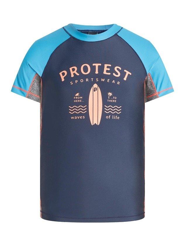 PROTEST  Jungen UV Shirt Prtakino Night Skyblue 