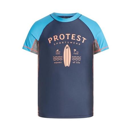 PROTEST  Jungen UV Shirt Prtakino Night Skyblue 