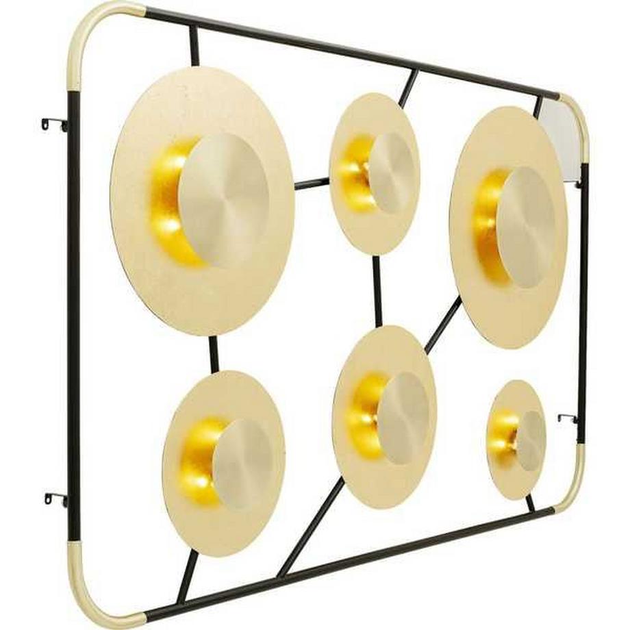 KARE Design Lampada da parete Disco 6 pezzi  