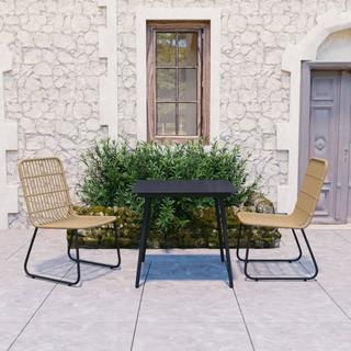 VidaXL Garten-essgruppe poly-rattan  