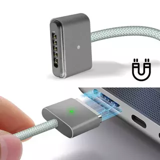 Câble USB-C vers MagSafe 3 (2 m) - Argent - Apple (FR)