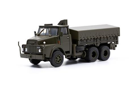Image of ACE Henschel LKW HS 3 14 6x6 Military truck model Vormontiert 1:87 Grün