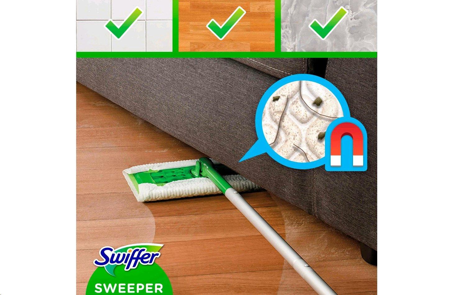 Swiffer Swiffer 8001841276113 accessorio per lavare Panno monouso per mocio Bianco  