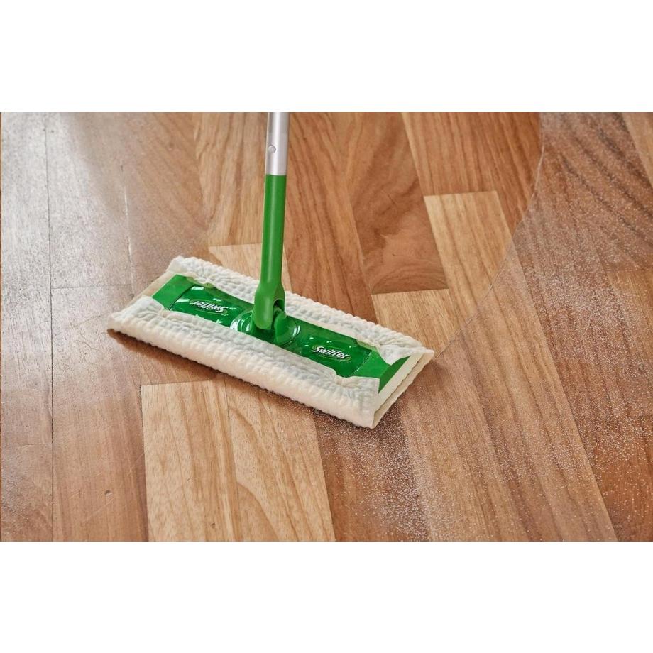 Swiffer Bodenwischer Starterset (1 Bodenstab + 11 Bodentücher)  