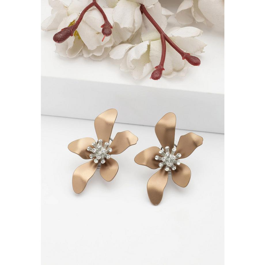 AVANT-GARDE PARIS  Florale Steckerohrringe 