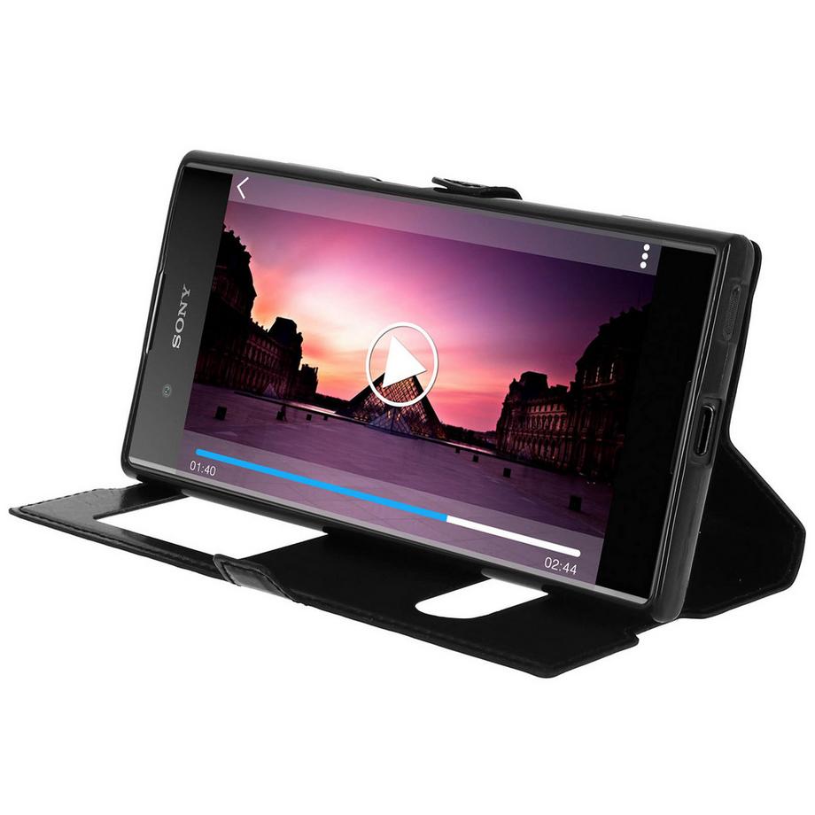 Avizar  Case Doppelfenster Sony Xperia XA1 Plus 