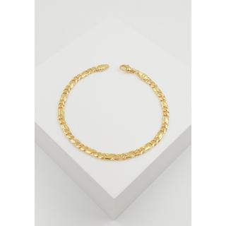 MUAU Schmuck  Bracelet 8er-Kette Gelbgold 750, 3.8mm, 21cm 