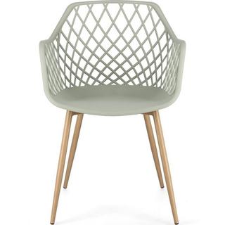 mutoni Chaise optique vert  