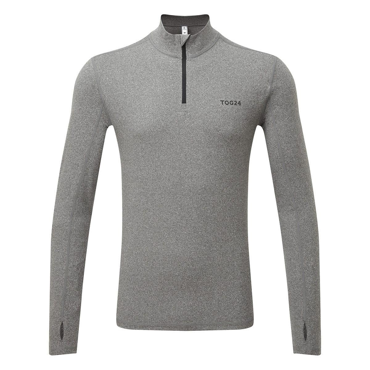 Image of Snowdon Base Layer Oberteil Mit Kurzem Reißverschluss Unisex Taubengrau M