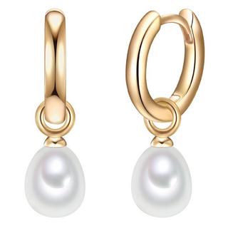 Valero Pearls  Femme Créoles en argent 