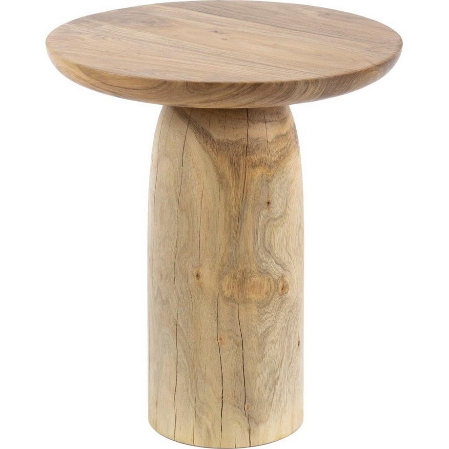 mutoni Table d'appoint River Solid acacia naturel L  