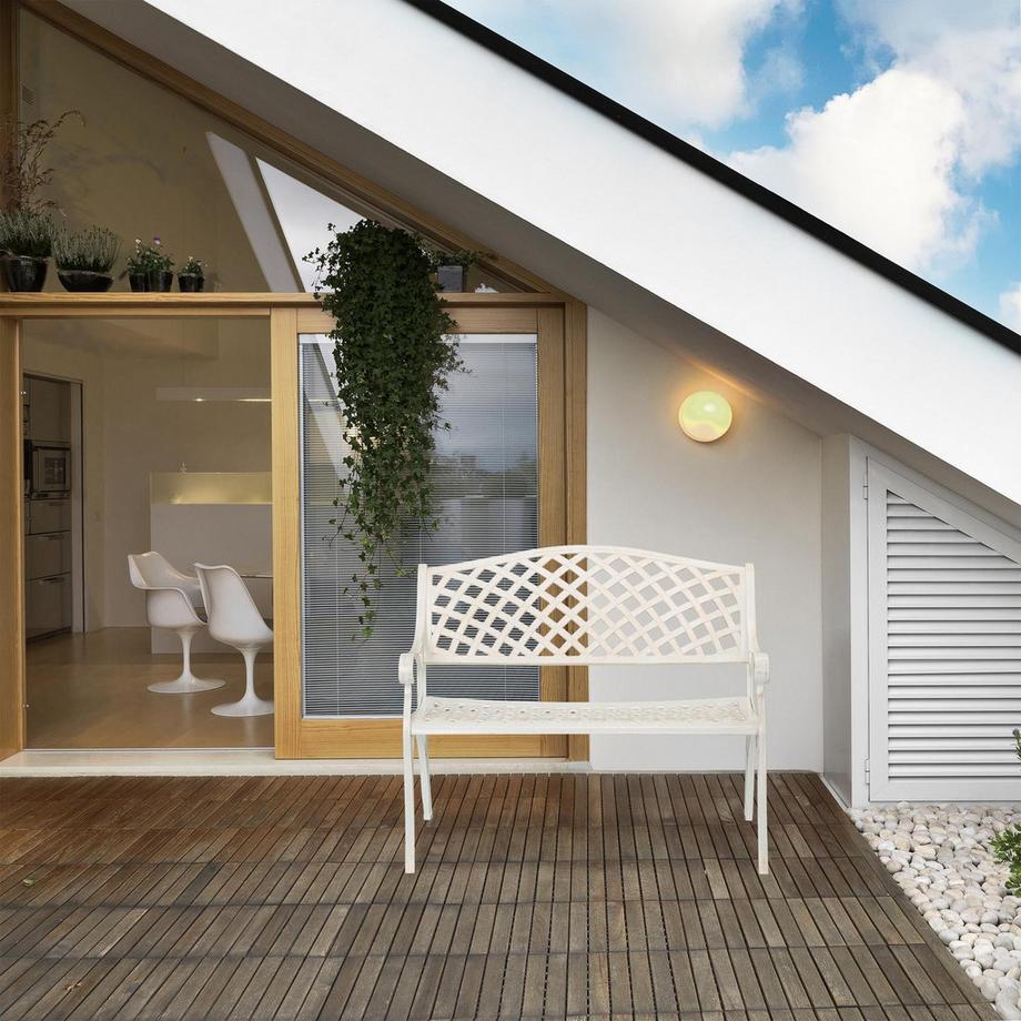 Northix Gartenbank im antiken Stil  