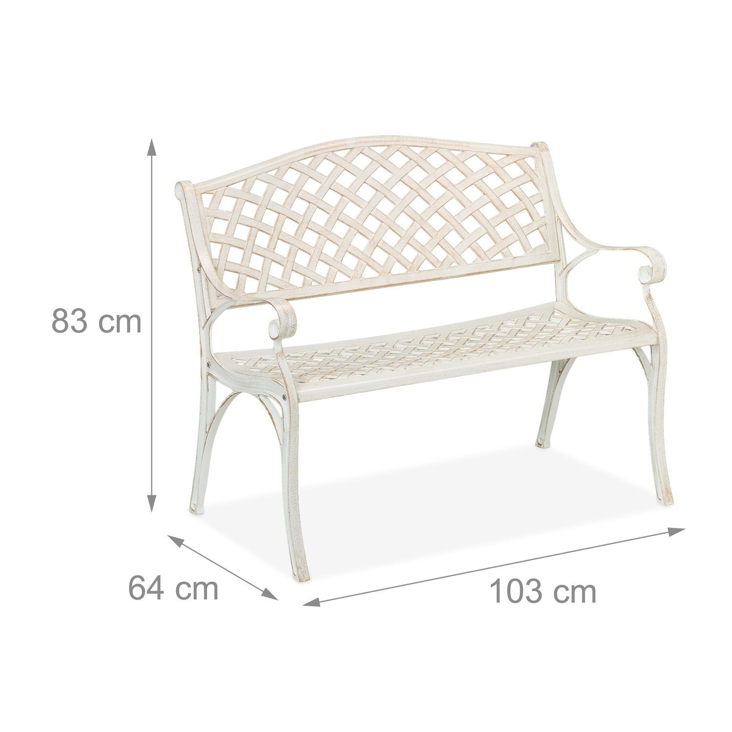 Northix Gartenbank im antiken Stil  