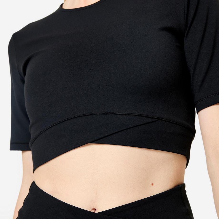 DECATHLON  T-shirt femme crop top 