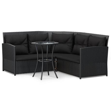 VidaXL Garten lounge set poly-rattan  