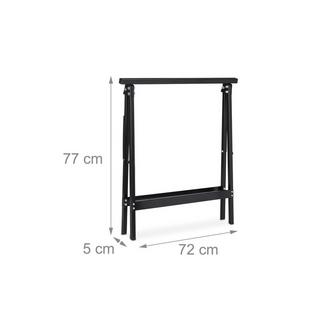 B2X Cavalletto da lavoro in acciaio, set da 2  