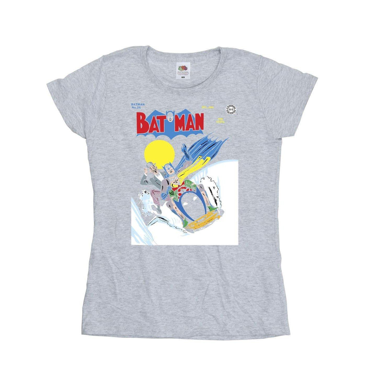 Image of Batman Snow Mobile Tshirt Damen Grau S