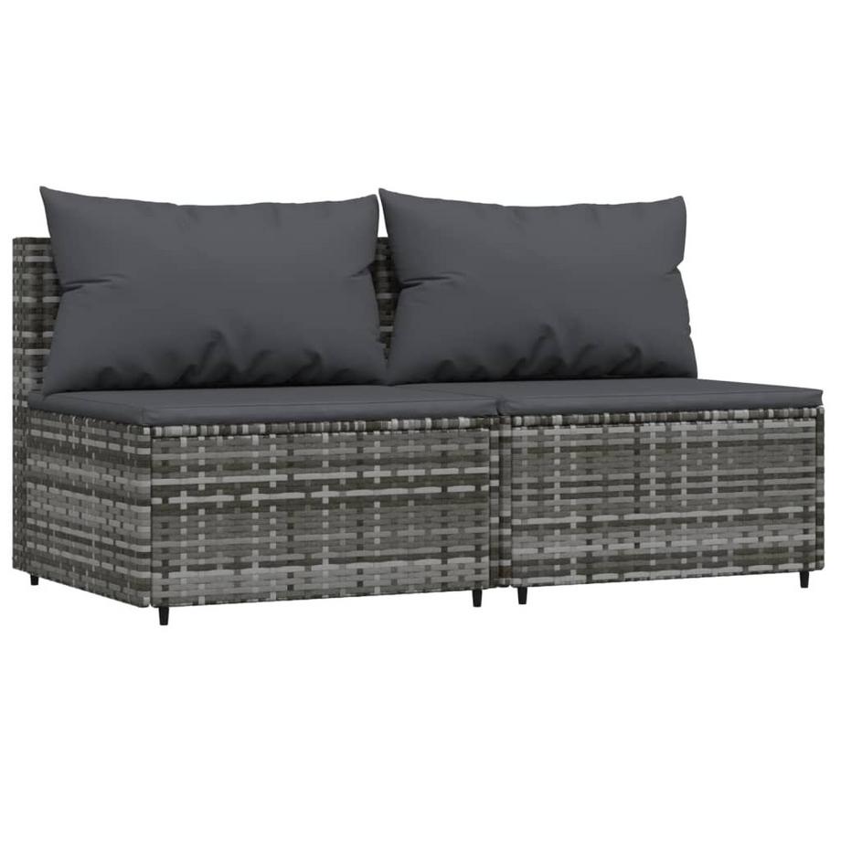 Mittelsofa poly-rattan