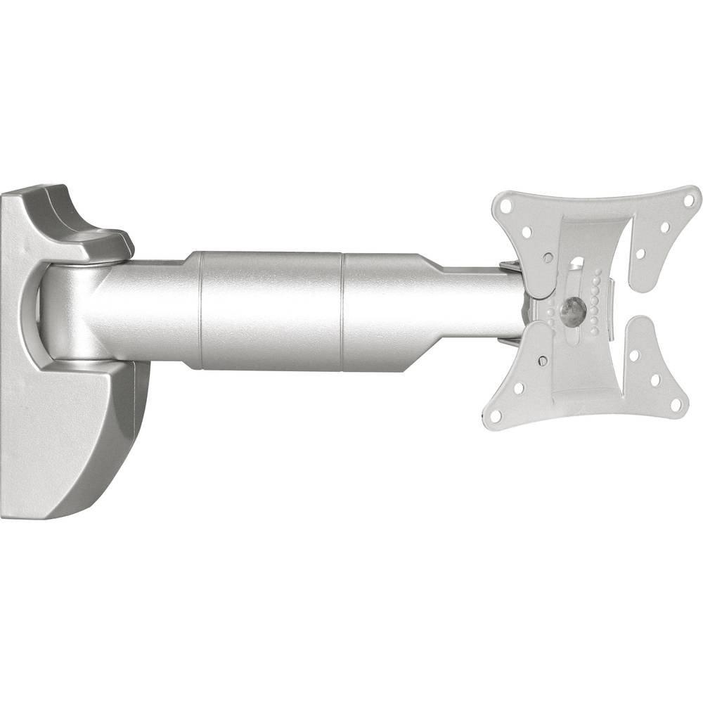 Image of H 9-4 L Tv-wandhalterung 10 - 30 (25 - 76 Cm, Belastung Bis Max. 30kg, Neigbar+schwenkbar Unisex Silber ONE SIZE