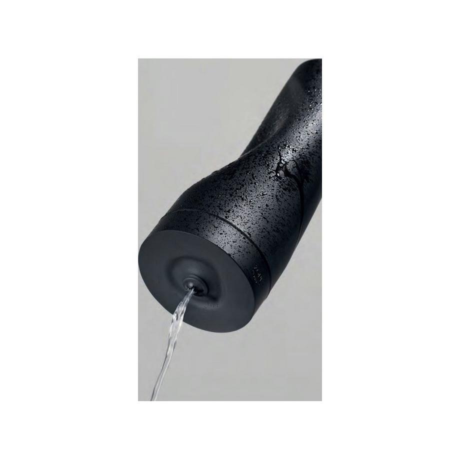 Zone Denmark Seifenspender Splash schwarz H:15cm D:6cm  