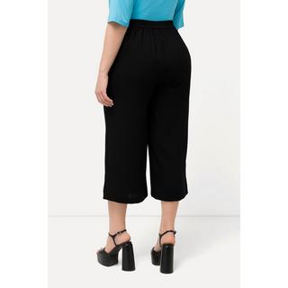 Ulla Popken  Jupe-culotte longueur mollet, jambe large et taille élastique 