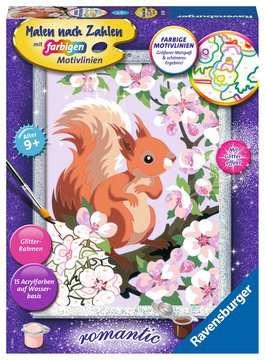 Image of Malen nach Zahlen 20064 - Neugieriges Eichhörnchen – Kinder ab 9 Jahren