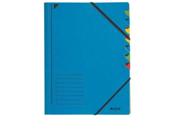 Image of LEITZ Ordnungsmappe A4 39070035 blau 7 Fächer LEITZ Ordnungsmappe A4 39070035 blau 7 Fächer