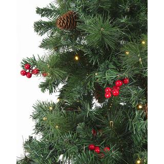 Beliani Albero di Natale pre illuminato en PVC JACINTO  