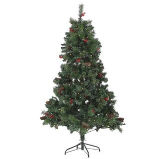 Beliani Sapin de Noël artificiel en PVC JACINTO  