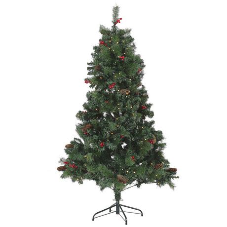 Beliani Sapin de Noël artificiel en PVC JACINTO  