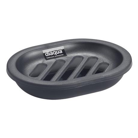 diaqua Portasapone Trend Frosted antracite transparente  