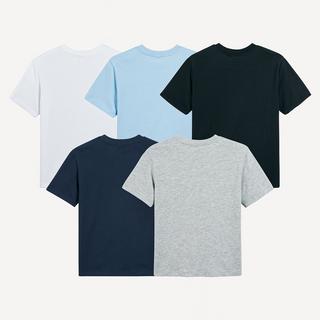 La Redoute Collections  5er-Pack T-Shirts mit Message-Print 