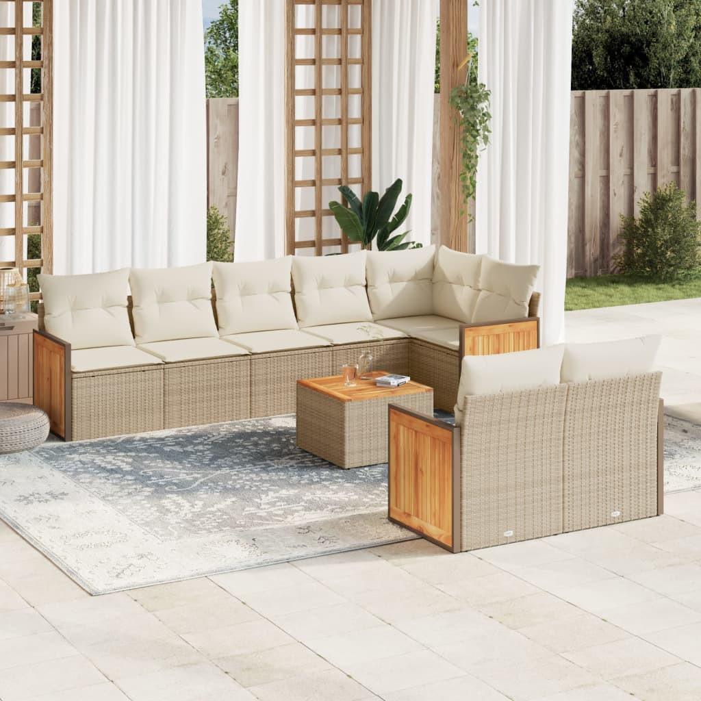 VidaXL Garten sofagarnitur poly-rattan  