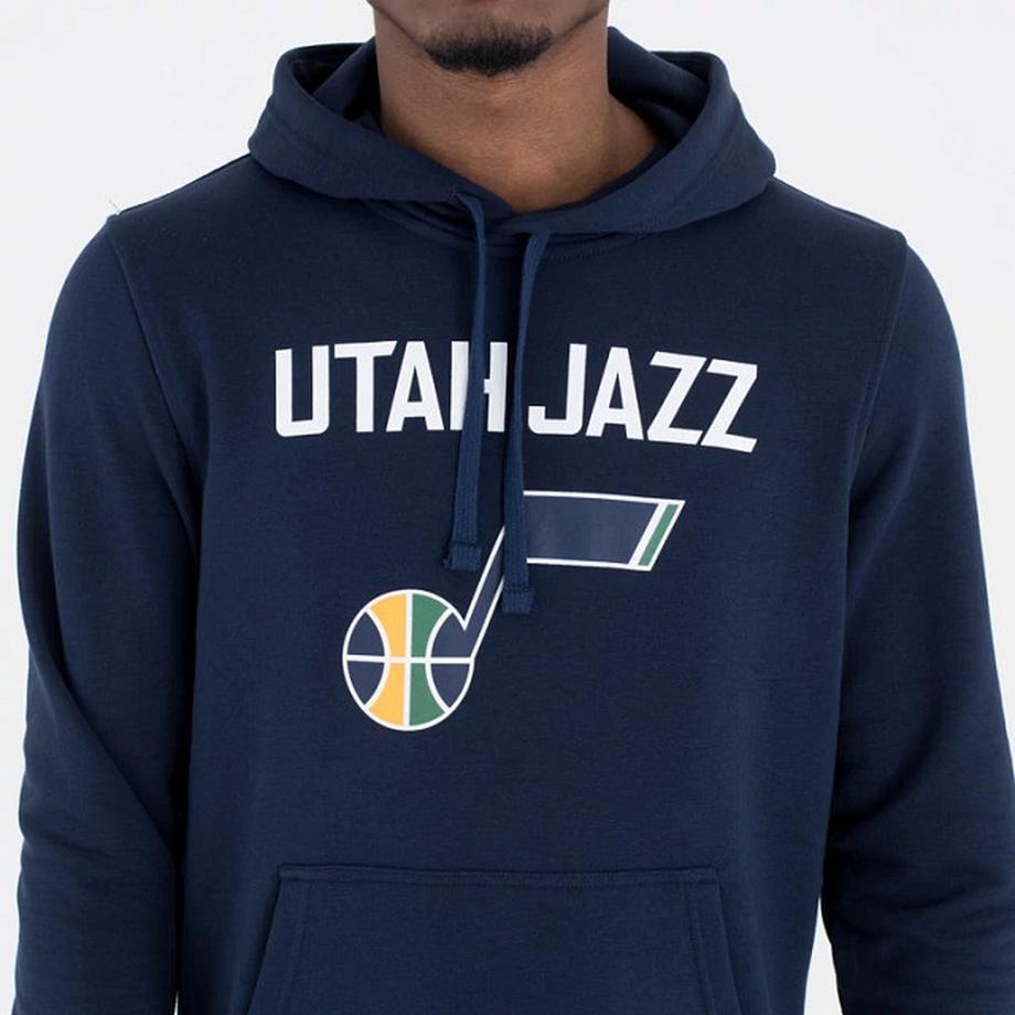 NEW ERA Utah Jazz NBA Felpa con cappuccio  