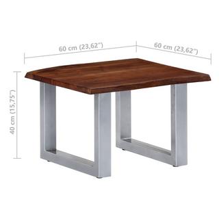 VidaXL Table basse bois d'acacia  