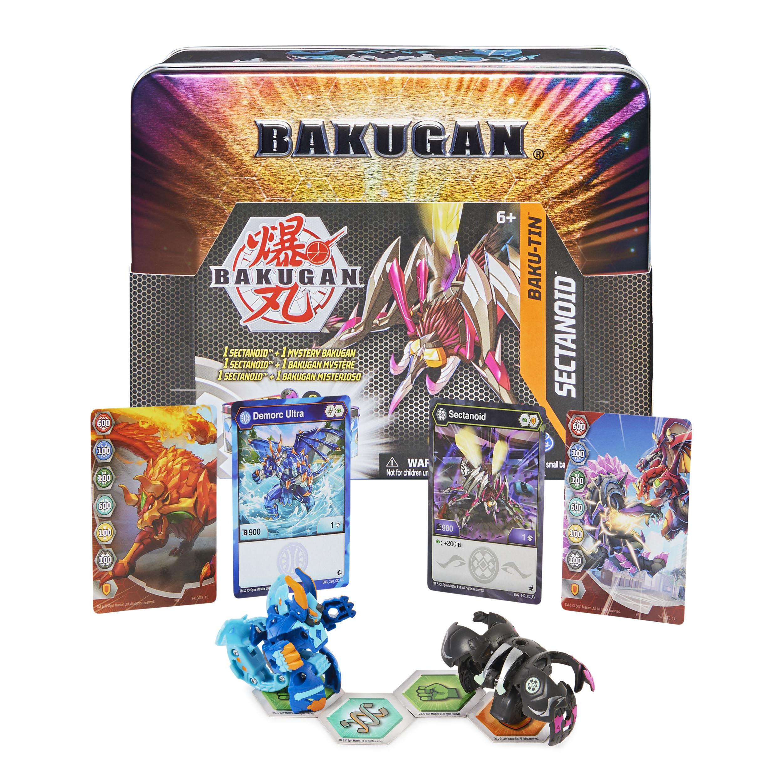 Image of Bakugan Baku-Tin Evolutions Storage Box Season 4 Multicolor