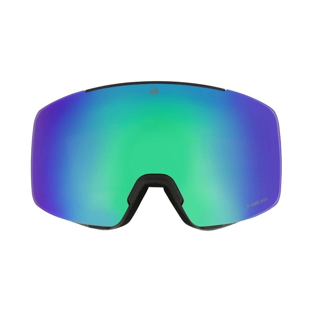 Image of Skibrille Local Unisex Blau Bunt