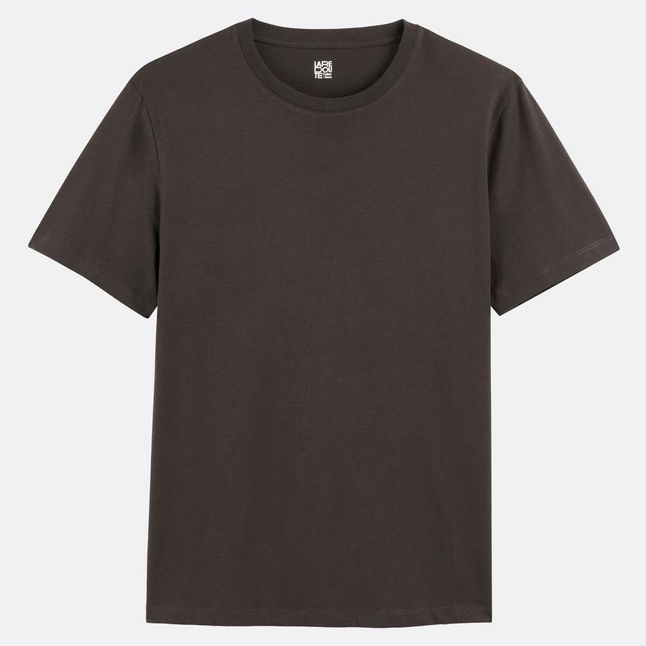 La Redoute Collections Rundhals Kurzarm T-Shirt  
