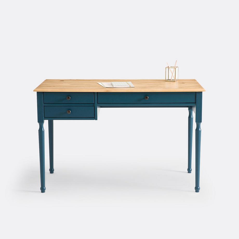 La Redoute Intérieurs Schreibtisch Massivkiefer und MDF  