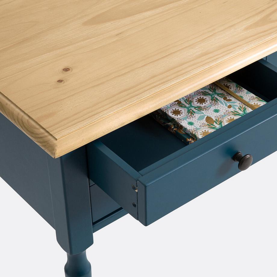 La Redoute Intérieurs Schreibtisch Massivkiefer und MDF  