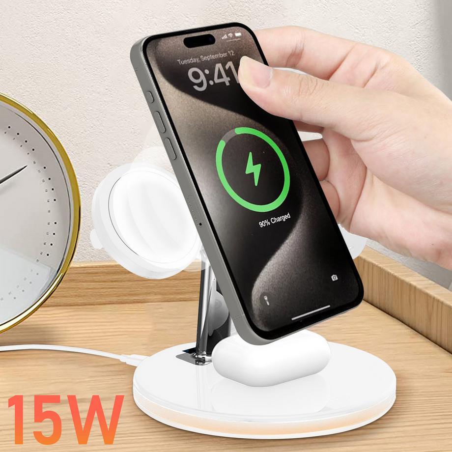 Avizar  15W QI-Ladestation LinQ Weiß 