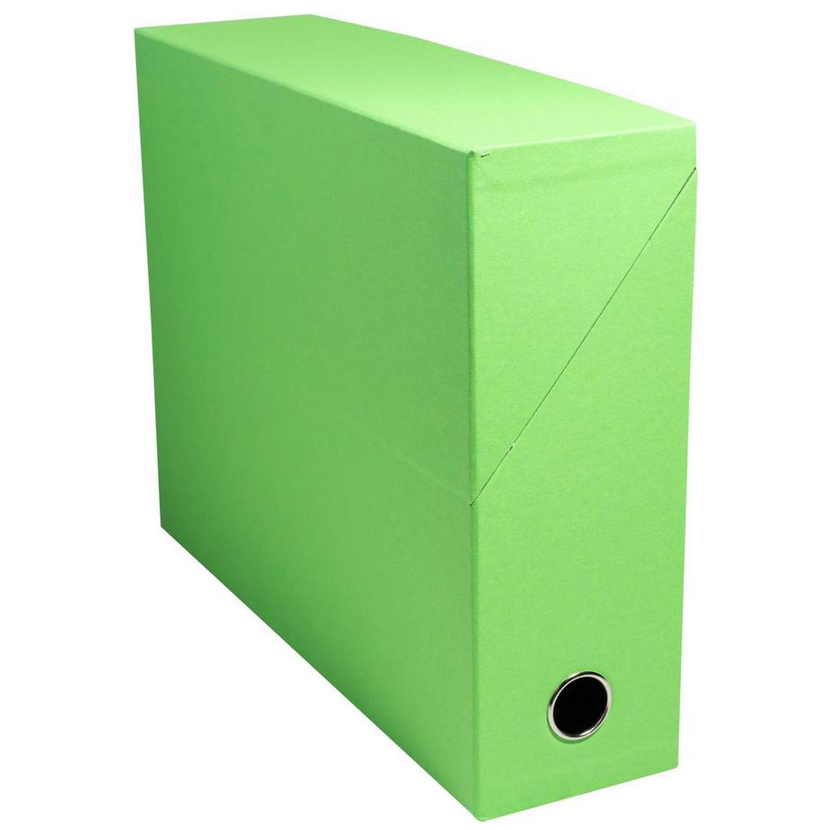 Exacompta Scatola per progetti dorso 90mm Salsa cartoncino - 25,5x34cm - x 5  