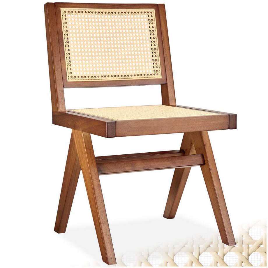 Chaise en bois LISSY style bohème une pièce